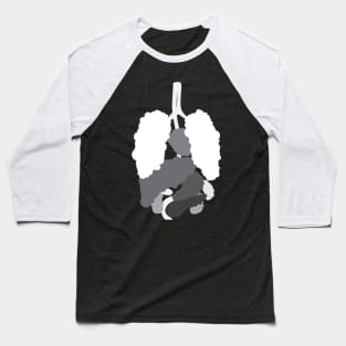 smoke clouds in the body Baseball T-Shirt